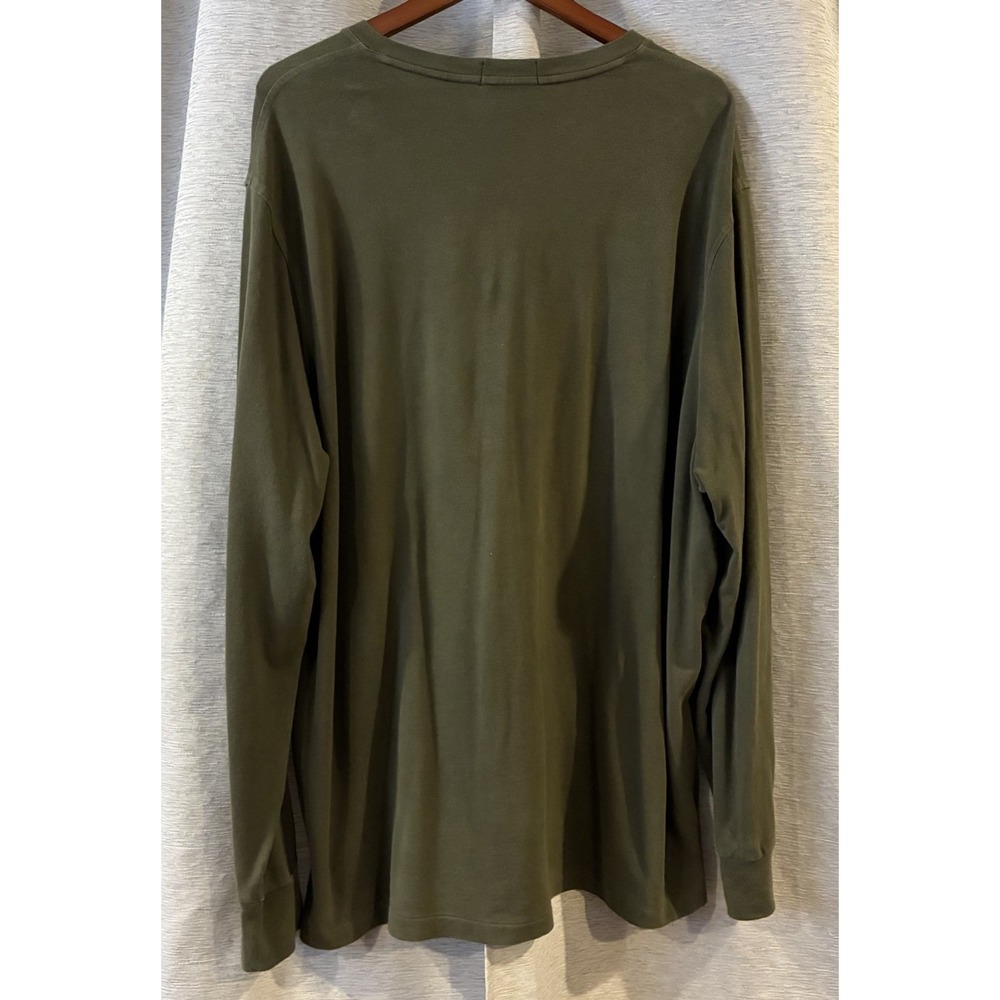 Polo Ralph Lauren Rugby Long Sleeve Men XXL Pullover Sweater 1/4 Button - Picture 4 of 7